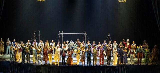 The incredibly talented cast of Cirque du Soleil’s “Corteo.” (Courtesy Cirque du Soleil)