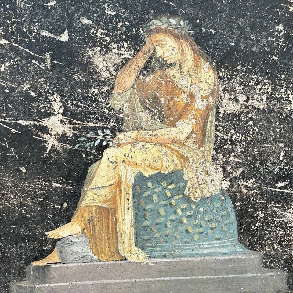 Trojan princess Cassandra in Pompeii