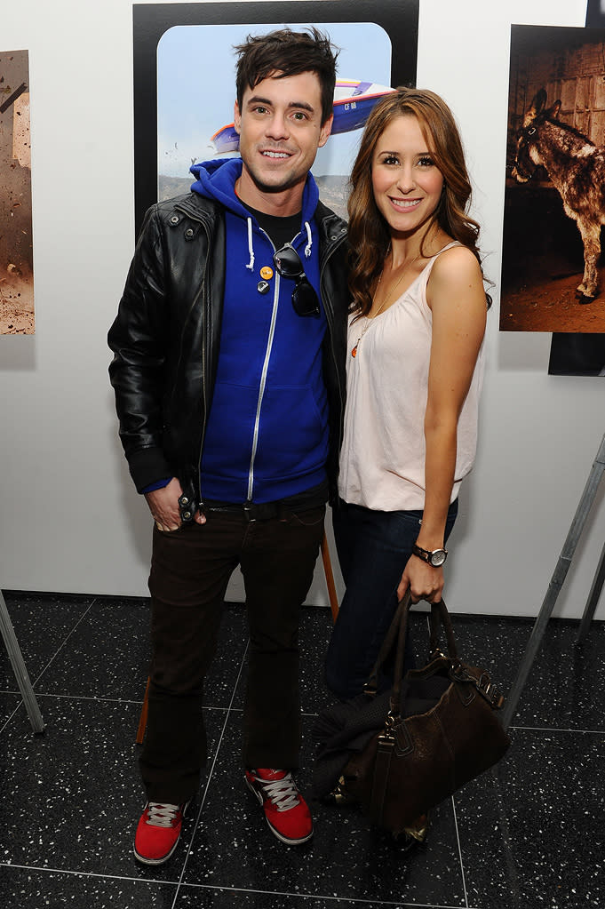 Jackass 3D NYC Premiere 2010 Kevin Manno Julie Alexandria