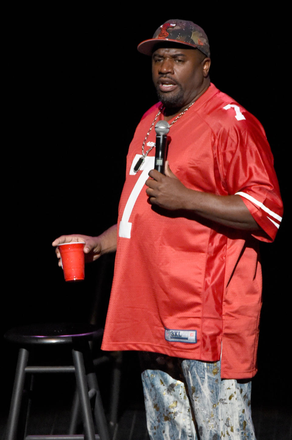 Corey Holcomb Performing Onstage