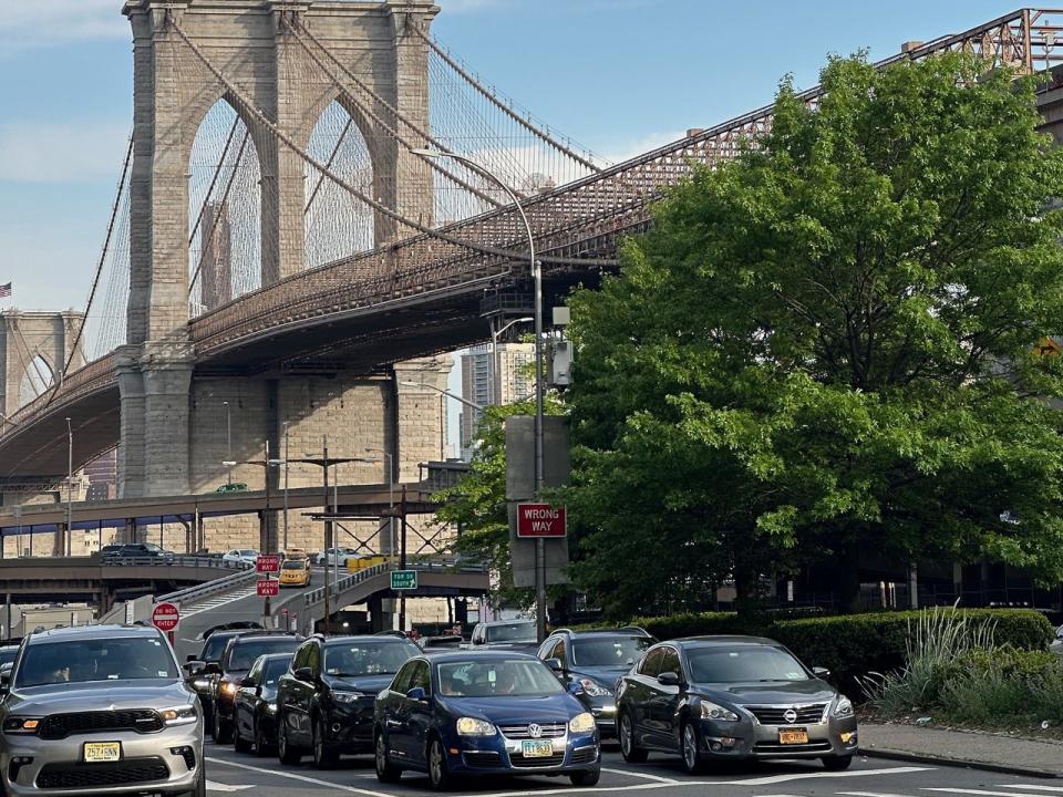 2022年MTA估計，紐約市的道路及橋梁逃費，共導致460萬元的損失。(記者范航瑜／攝影)