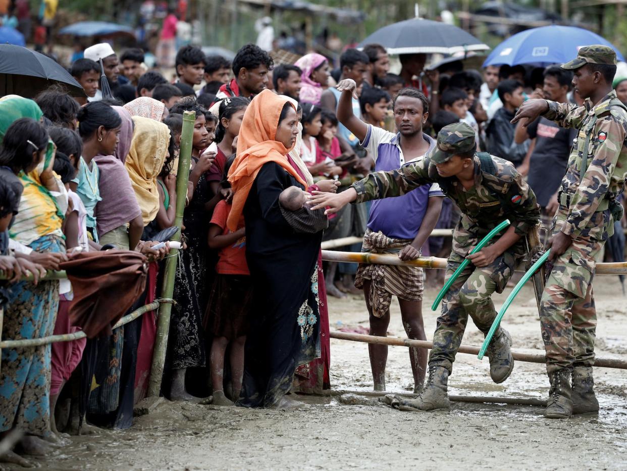 Rohingya refugees