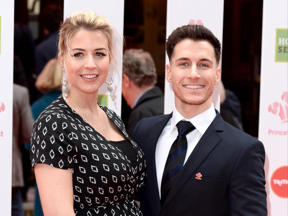 Gemma Atkinson and Gorka Marquez in 2019 (Getty Images)