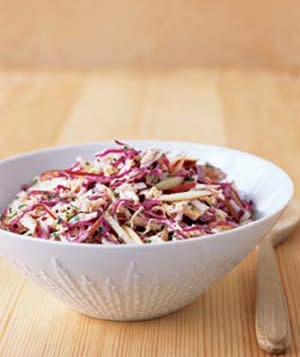 Cabbage and Apple Slaw