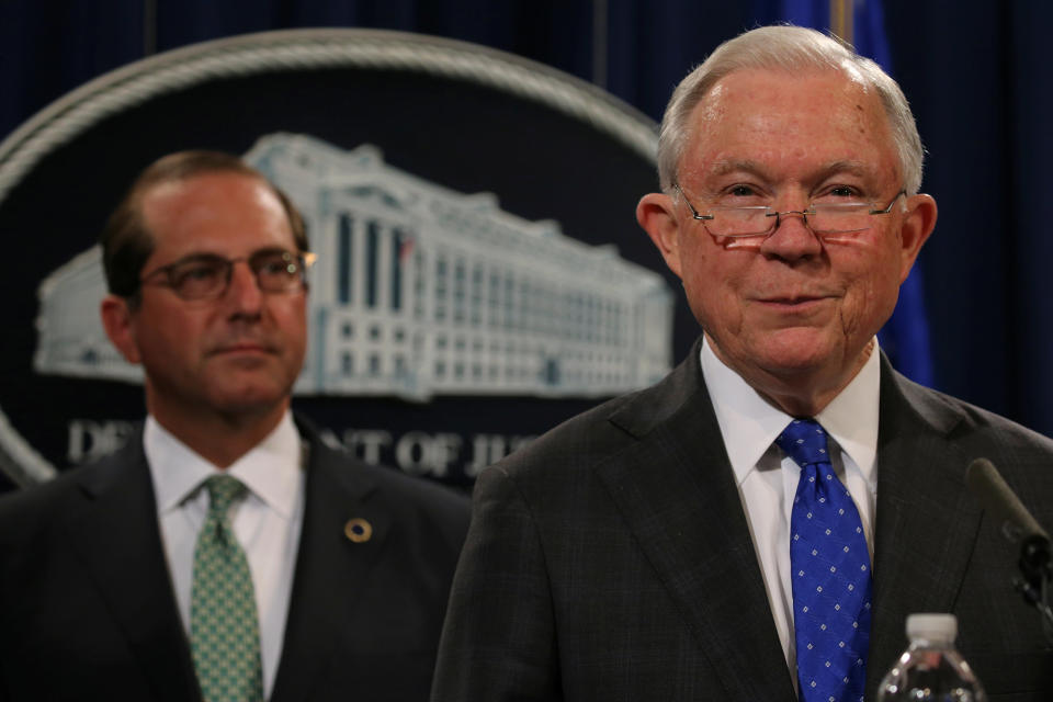 U.S. Attorney General Jeff Sessions' office inherited the investigation of the Orange County jailhouse informant system from the Obama administration. It appears to have done nothing. (Photo: Jonathan Ernst / Reuters)