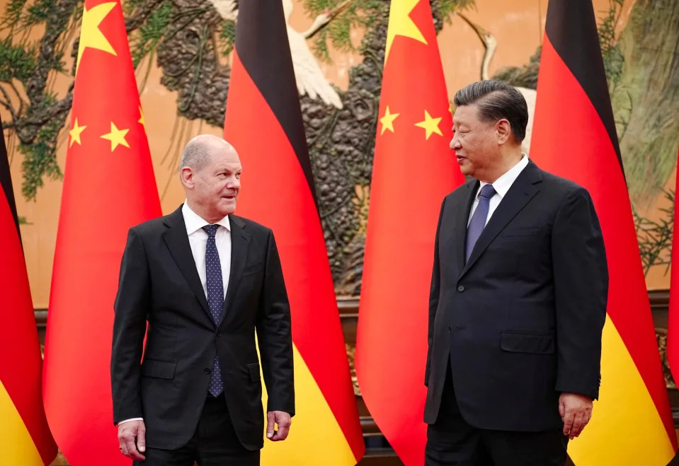 Leaders of Germany and China say no nukes