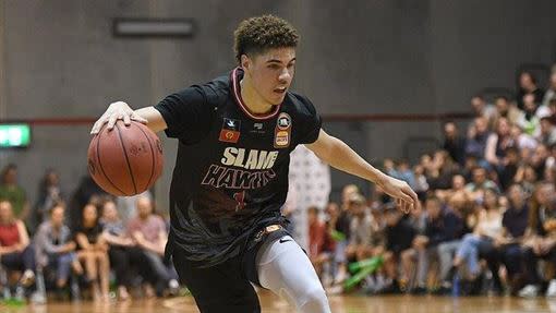 LaMelo Ball。（圖／翻攝自推特）