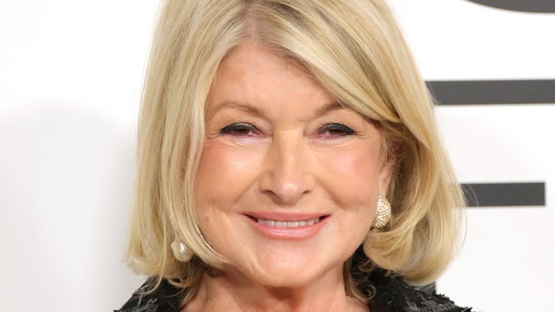 Martha Stewart smiling