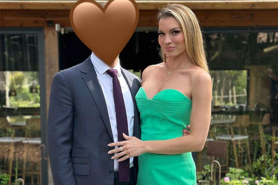 <p>Lindsay Hubbard/Instagram</p> Lindsay Hubbard poses with her mystery boyfriend