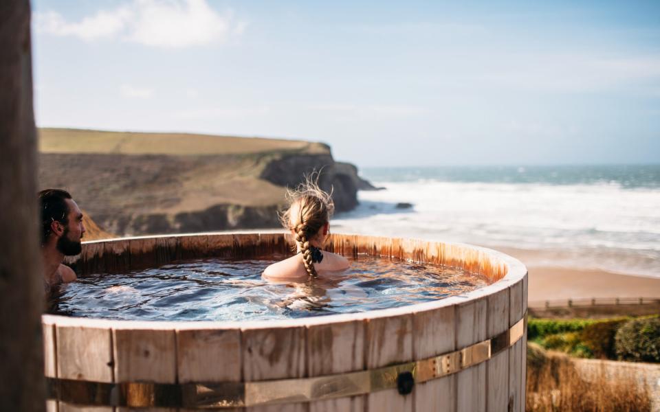 The hot tubs at The Scarlet are pure grownup minibreak goals