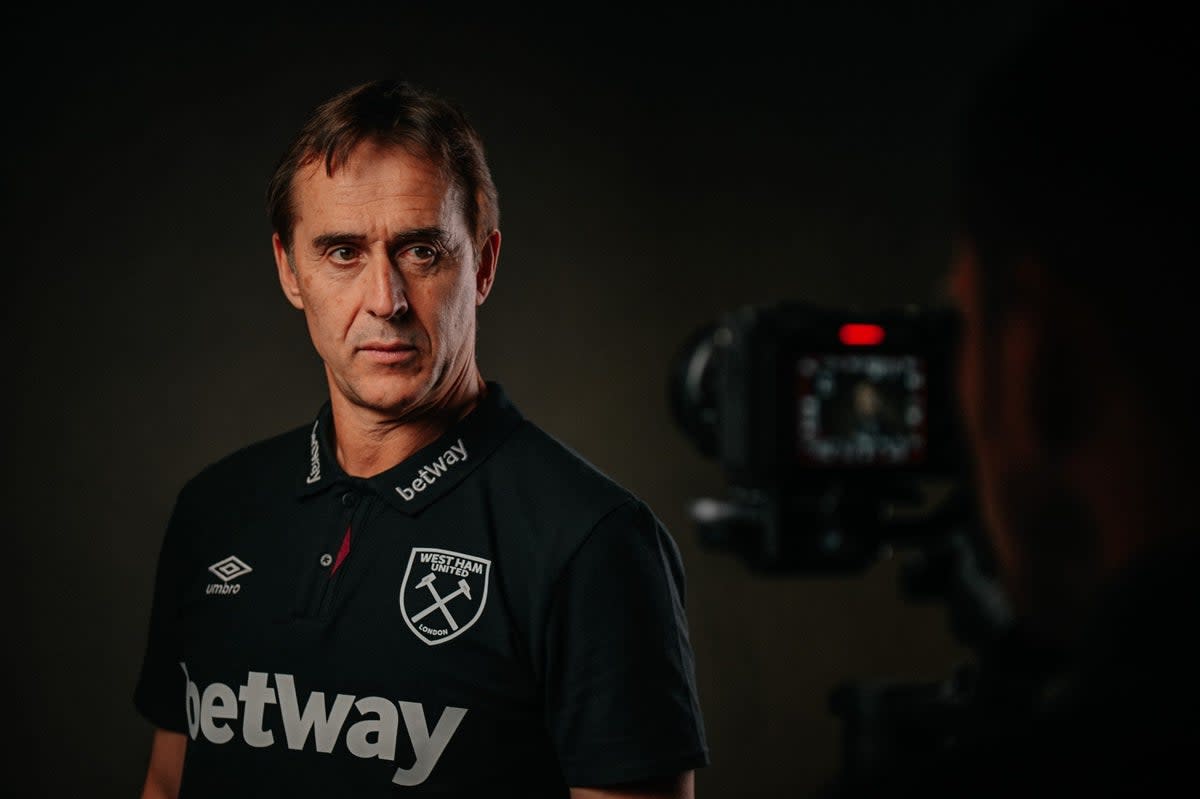 In charge: Julen Lopetegui (West Ham United)