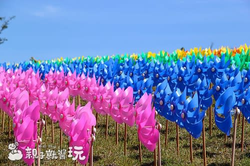 大手牽小手，一起幸福玩轉彩虹風車～鶯歌三鶯陶花源