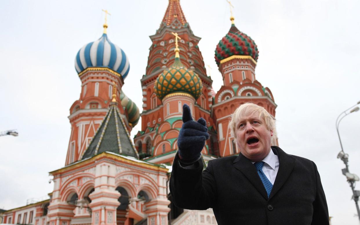 Boris Johnson, the Foreign Secretary - Getty Images Europe