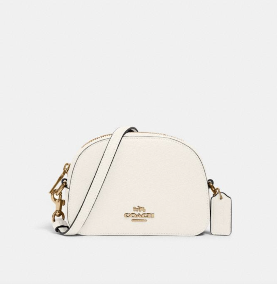 Mini Serena Crossbody in Chalk (Photo via Coach Outlet)