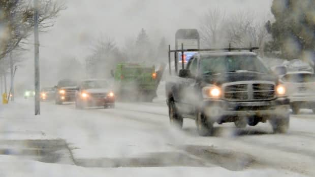 Road conditions are expected to get rough around eastern portions of the island mid-Tuesday morning.