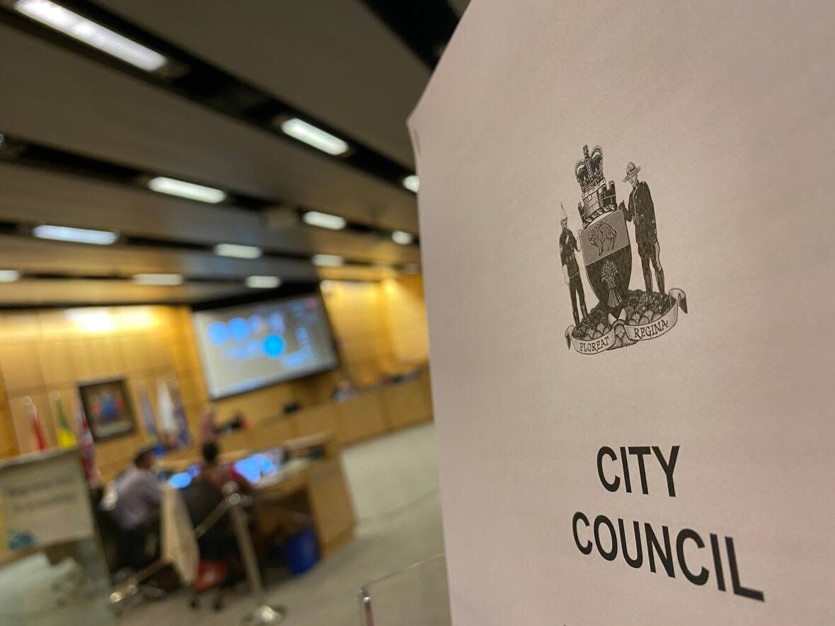 File - City council holds a meeting at Regina city hall on Aug. 17, 2022.  (Kirk Fraser/CBC - image credit)