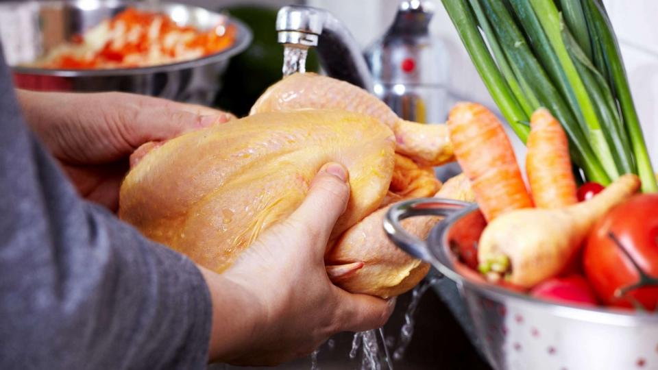 PHOTO: Chicken is prepared a dish in this undated stock photo. (STOCK PHOTO/Getty Images)