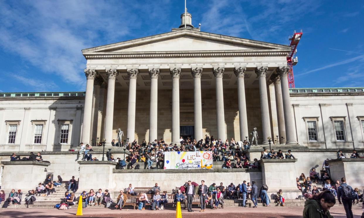 <span>University College London. A domestic undergraduate costs between £12,000 and £13,000 a year to teach and support but tuition fees are capped at £9,250 a year.</span><span>Photograph: Benjamin John/Alamy</span>