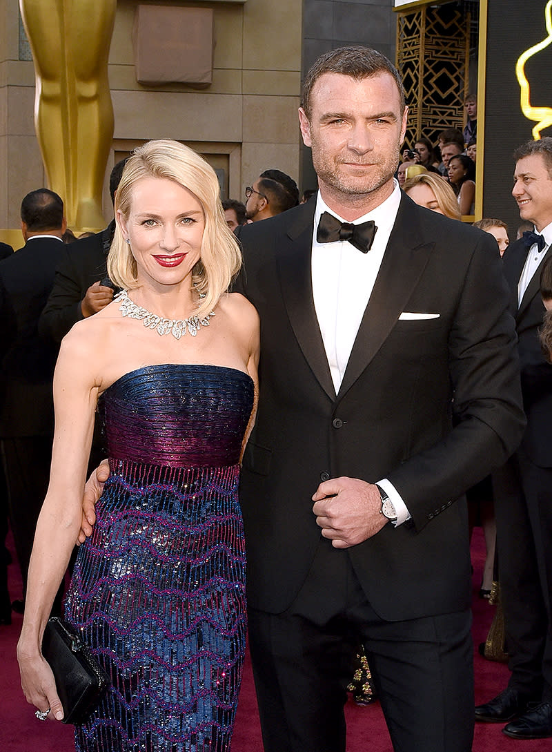 Liev Schreiber and Naomi Watts 