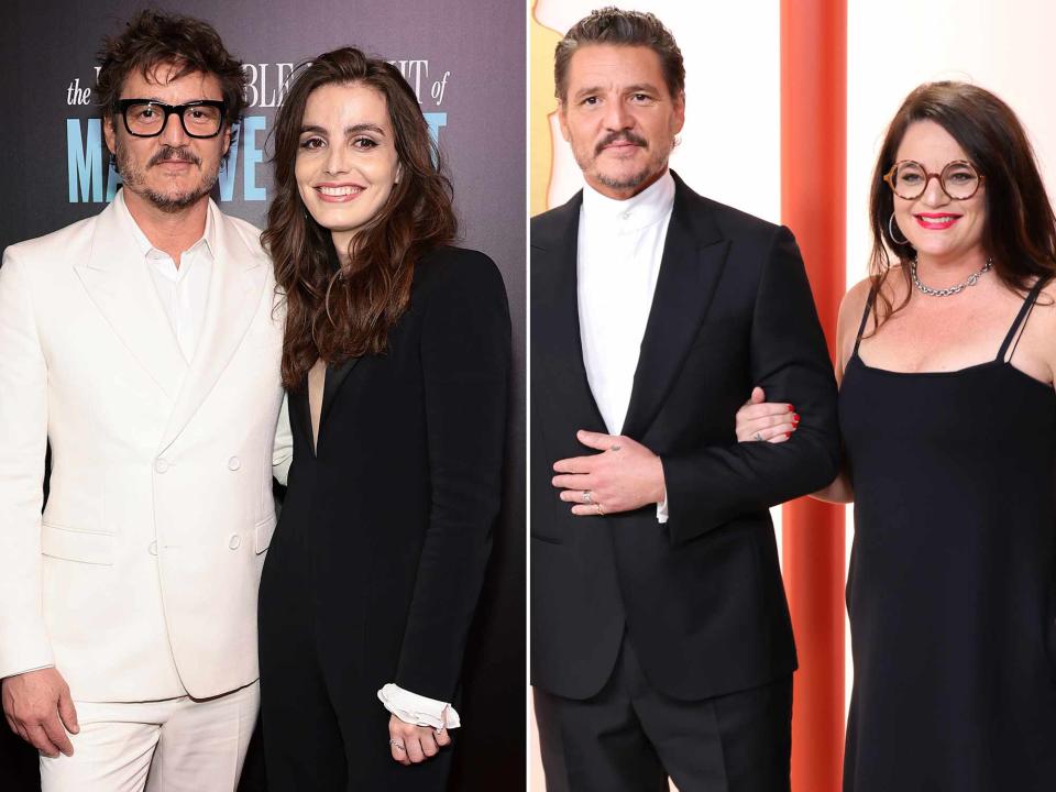 <p>Dimitrios Kambouris/Getty ; Kayla Oaddams/WireImage</p> Pedro Pascal and Lux Pascal attend "The Unbearable Weight Of Massive Talent" New York Screening on April 10, 2022 in New York City. ; Pedro Pascal and Javiera Balmaceda attend the 95th Annual Academy Awards on March 12, 2023 in Hollywood, California.