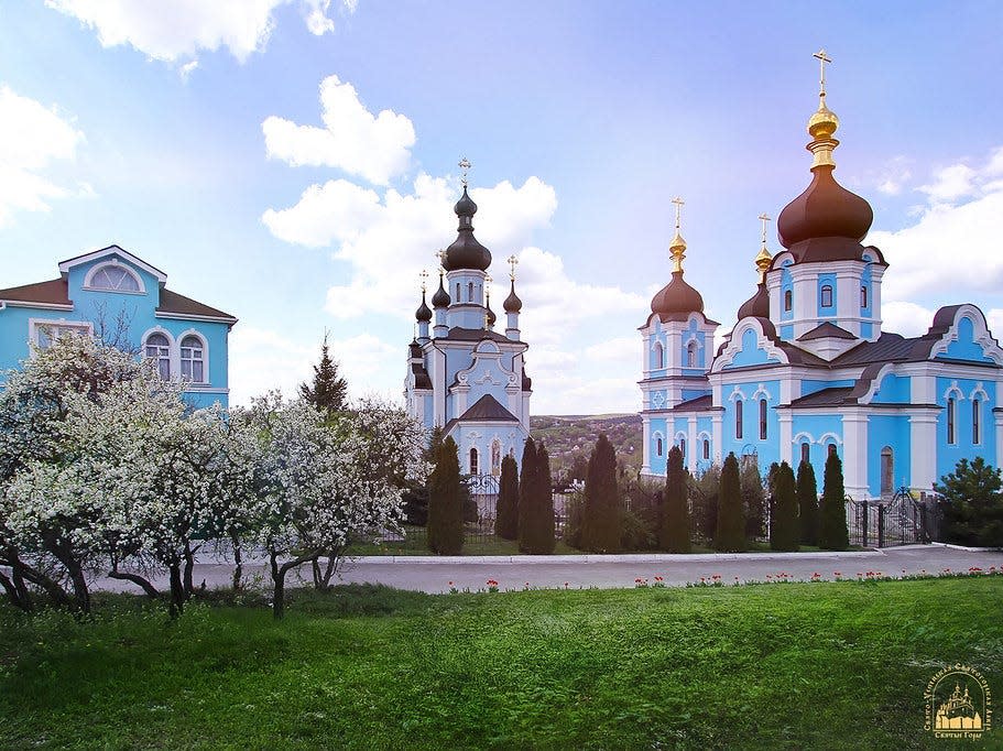 The Most Holy Theotokos "Joy of All Sorrowful" monastery in the Donetsk region