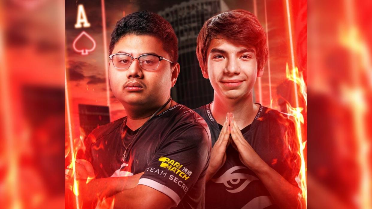 Team Secret announced its retooled Dota 2 roster for the 2023 Dota Pro Circuit season's Spring Tour, featuring Armel and yamich replacting Resolut1on and Zayac. (Photo: Team Secret)