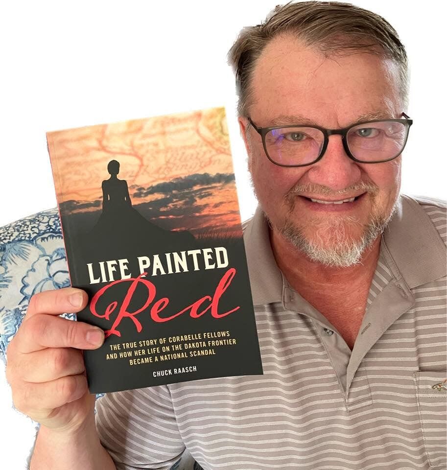 South Dakota native Chuck Raasch wrote the book "Life Painted Red."