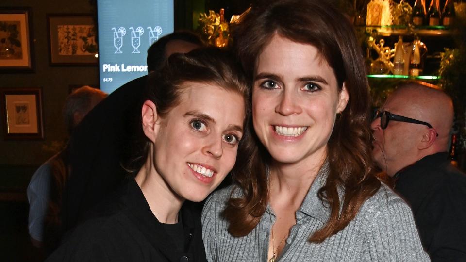 Princess Eugenie with eugenie at party