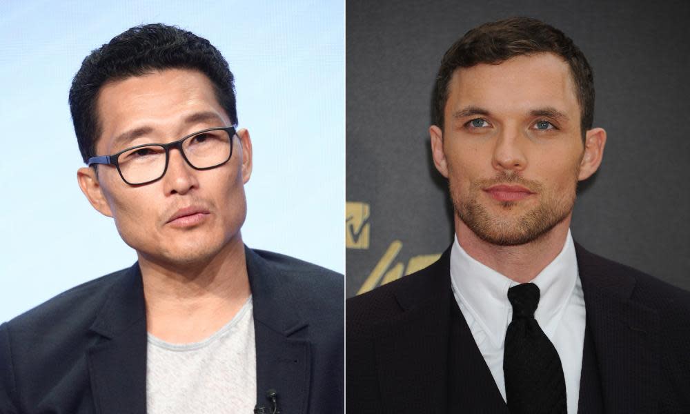 Daniel Dae Kim and Ed Skrein