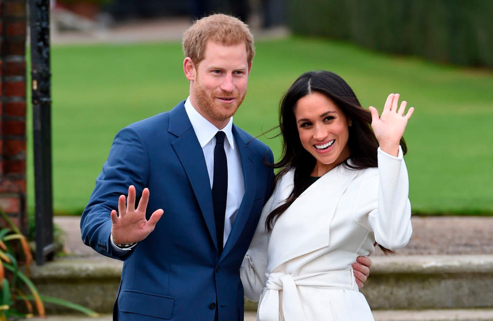 El príncipe Harry y Meghan Markle