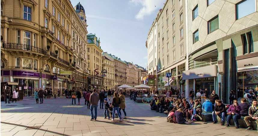 奧地利首都兼最大城市維也納，同時也是觀光重鎮。（圖／Pixabay）