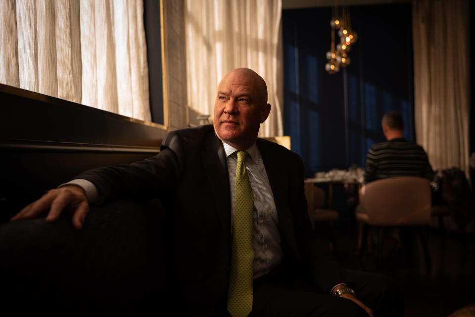 
Tony Will, director general de CF Industries, posa para una fotografía en un hotel de Lisboa, Portugal, el 30 de septiembre de 2021. (Jose Sarmento Matos/the New York Times)
