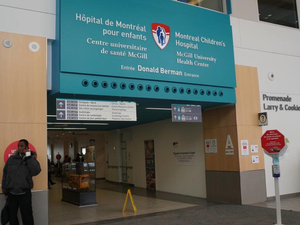 The emergency room staff at the Montreal Children's Hospital really benefited from having physiotherapists on board to help with patients that needed immediate care, says Isabelle Gagnon, who led the pilot that ended June.  (Craig Desson/CBC - image credit)