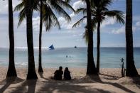 Philippine holiday island amid COVID-19 outbreak