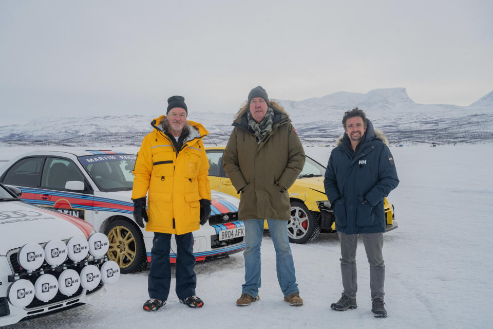 James May, Jeremy Clarkson and Richard Hammond star un The Grand Tour presents: A Scandi Flick. (Prime Video)