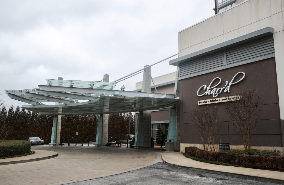 The Charr'd Bourbon Lounge inside the Marriott hotel at 1903 Embassy Square Blvd near Hurstbourne Acres. Feb. 17, 2023