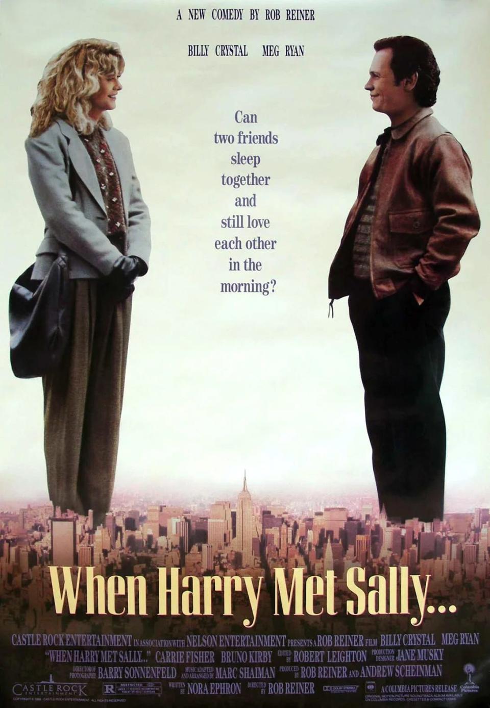 "When Harry Met Sally..." movie poster.