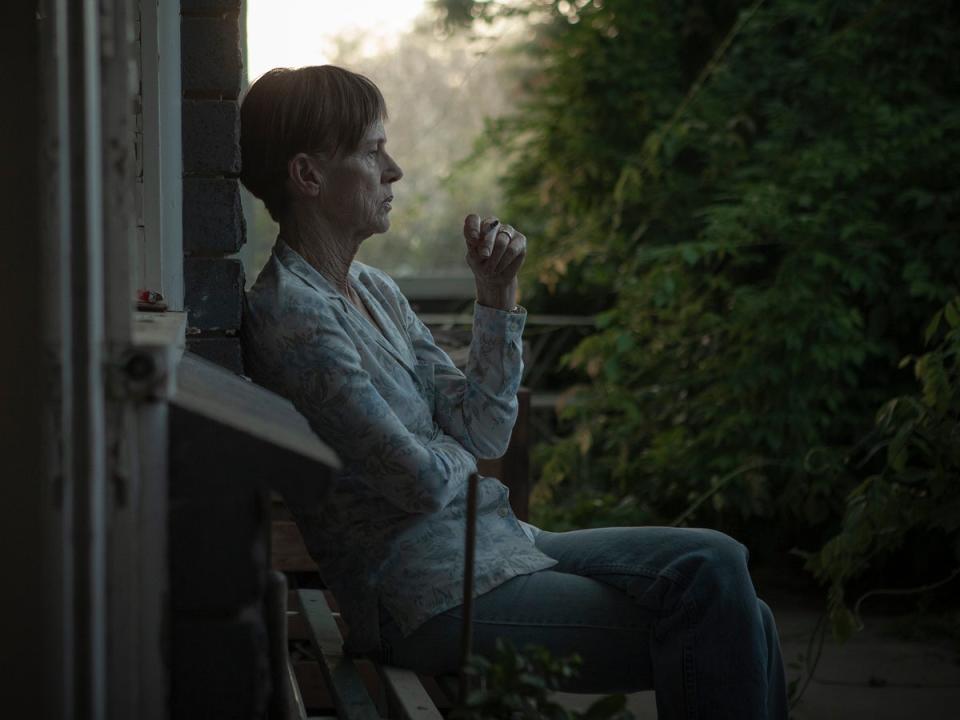 Judy Davis in the brutal and unsparing ‘Nitram’ (Picturehouse Entertainment)