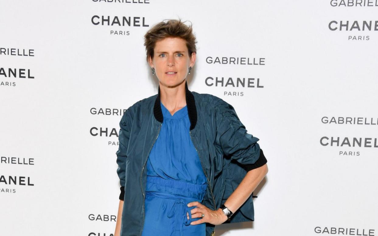 Stella Tennant attends the launching Party of Chanel's new perfume "Gabrielle" as part of Paris Fashion Week on July 4, 2017 in Paris, France