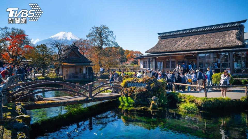 忍野八海被登記為世界遺產。（示意圖／shutterstock 達志影像）