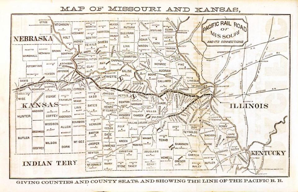 The Pacific Railroad through Missouri