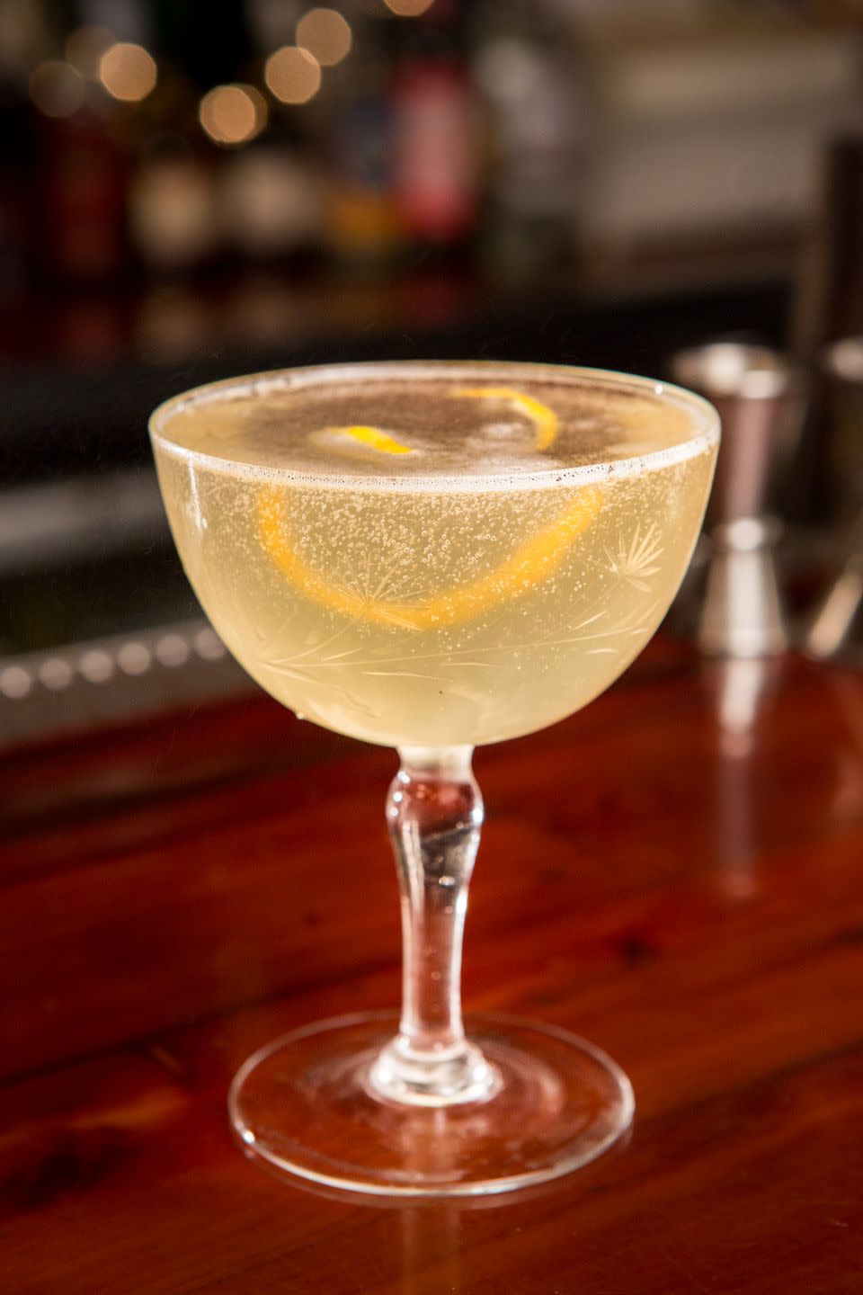 Drink, Classic cocktail, Alcoholic beverage, Champagne cocktail, Distilled beverage, Corpse reviver, Cocktail, Champagne stemware, Daiquiri, Martini glass, 