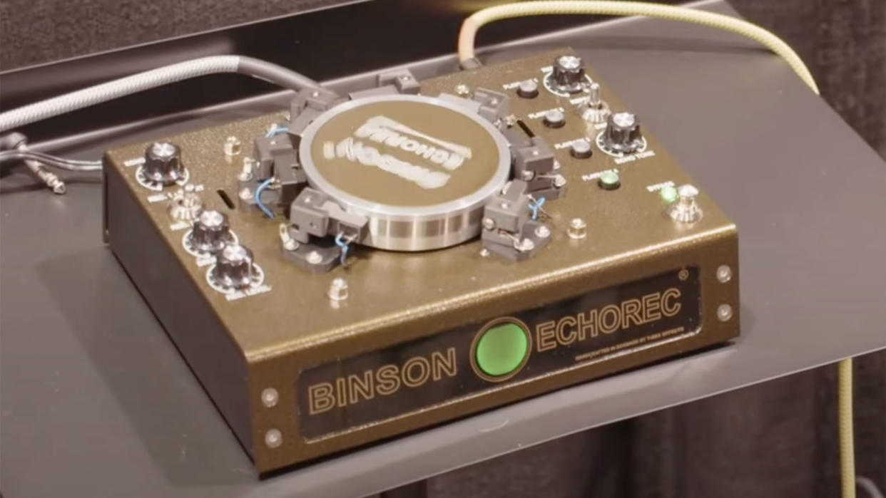  T-Rex Binson Echorec Magnetic Disk Delay pedal 