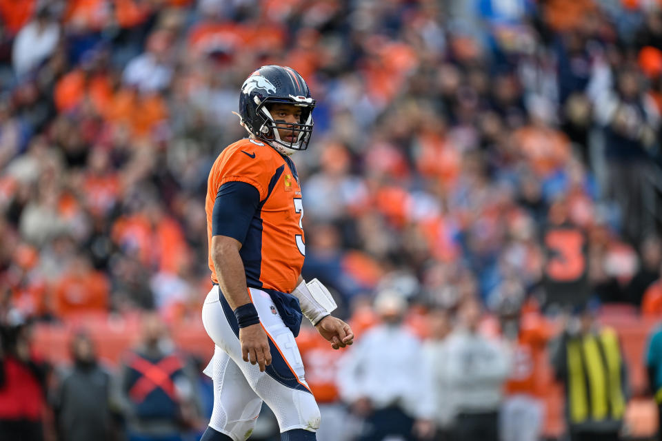 Denver Broncos quarterback Russell Wilson (3) was a fantasy disappointment