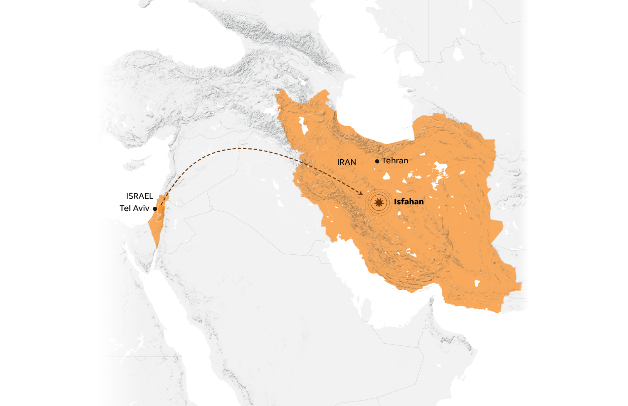 Israel launches strike on Iran