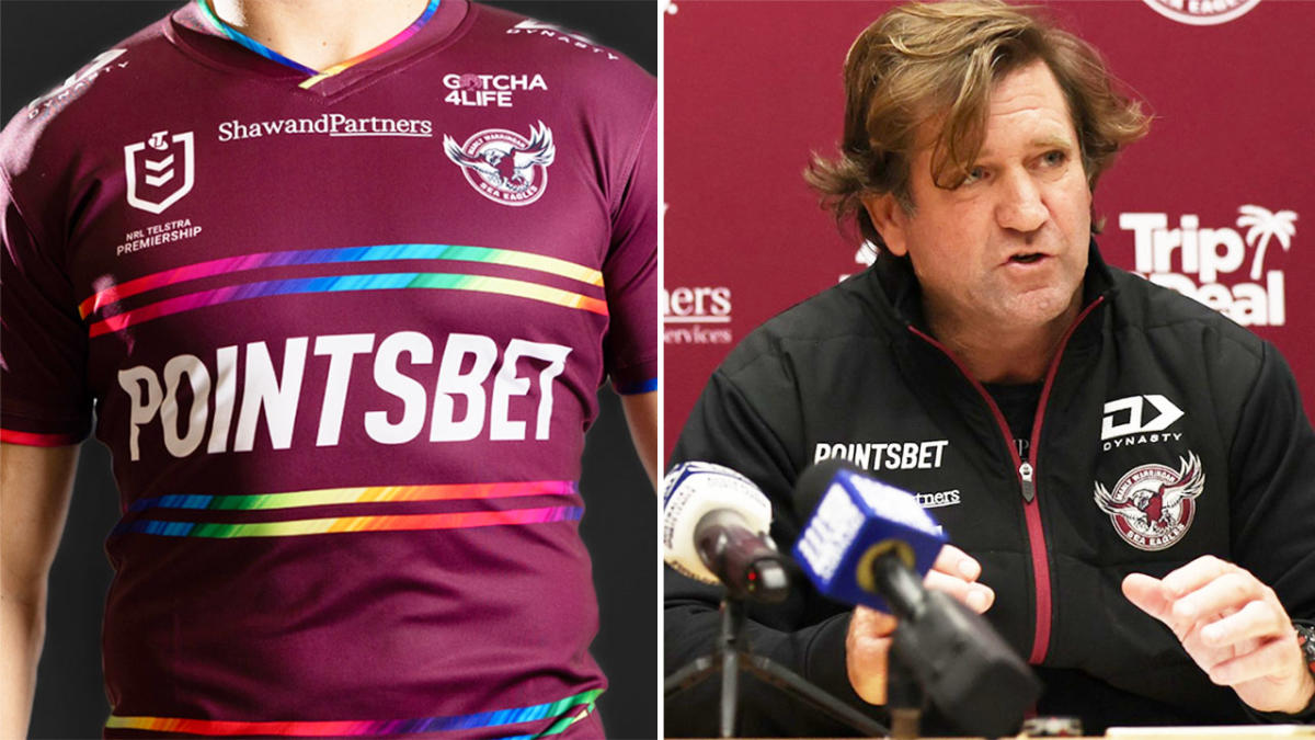 NRL 2022: League divided over Manly pride jersey furore