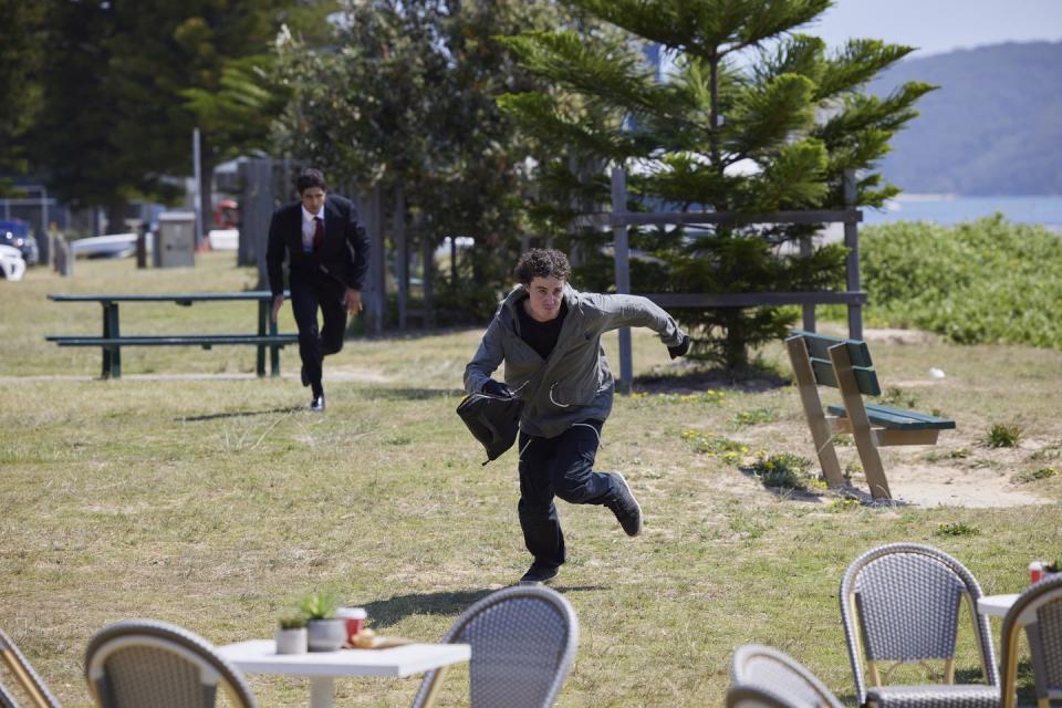 embargo 01072024 tane parata chases sidney in home and away