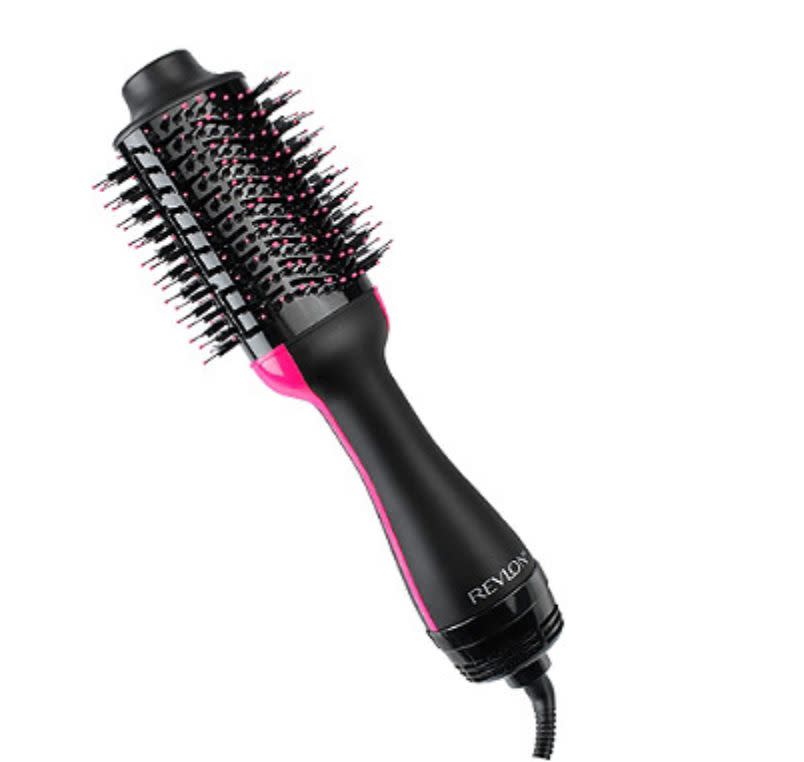 Find this <a href="https://fave.co/2RUcXNx" target="_blank" rel="noopener noreferrer">Revlon One-Step Volumizer Hair Dryer for $60 at Ulta</a>.