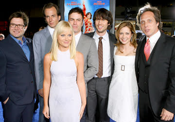 Josh Gordon , co-director, Will Arnett , Amy Poehler , Will Speck co-director, Jon Heder , Jenna Fischer and William Fichtner at the Los Angeles premiere of DreamWorks Pictures' Blades of Glory