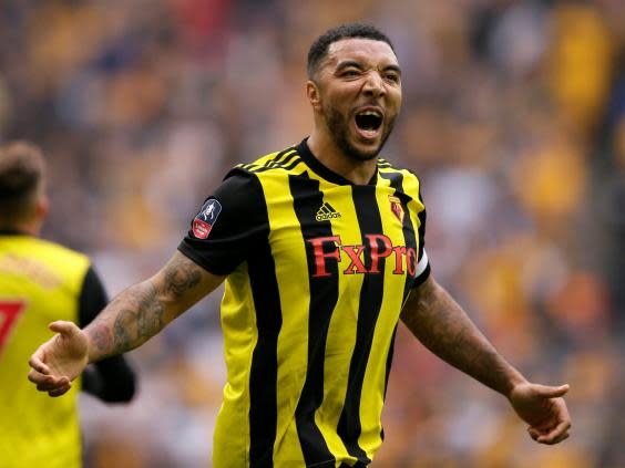 Troy Deeney hopes to lead Watford to FA Cup glory (AP)